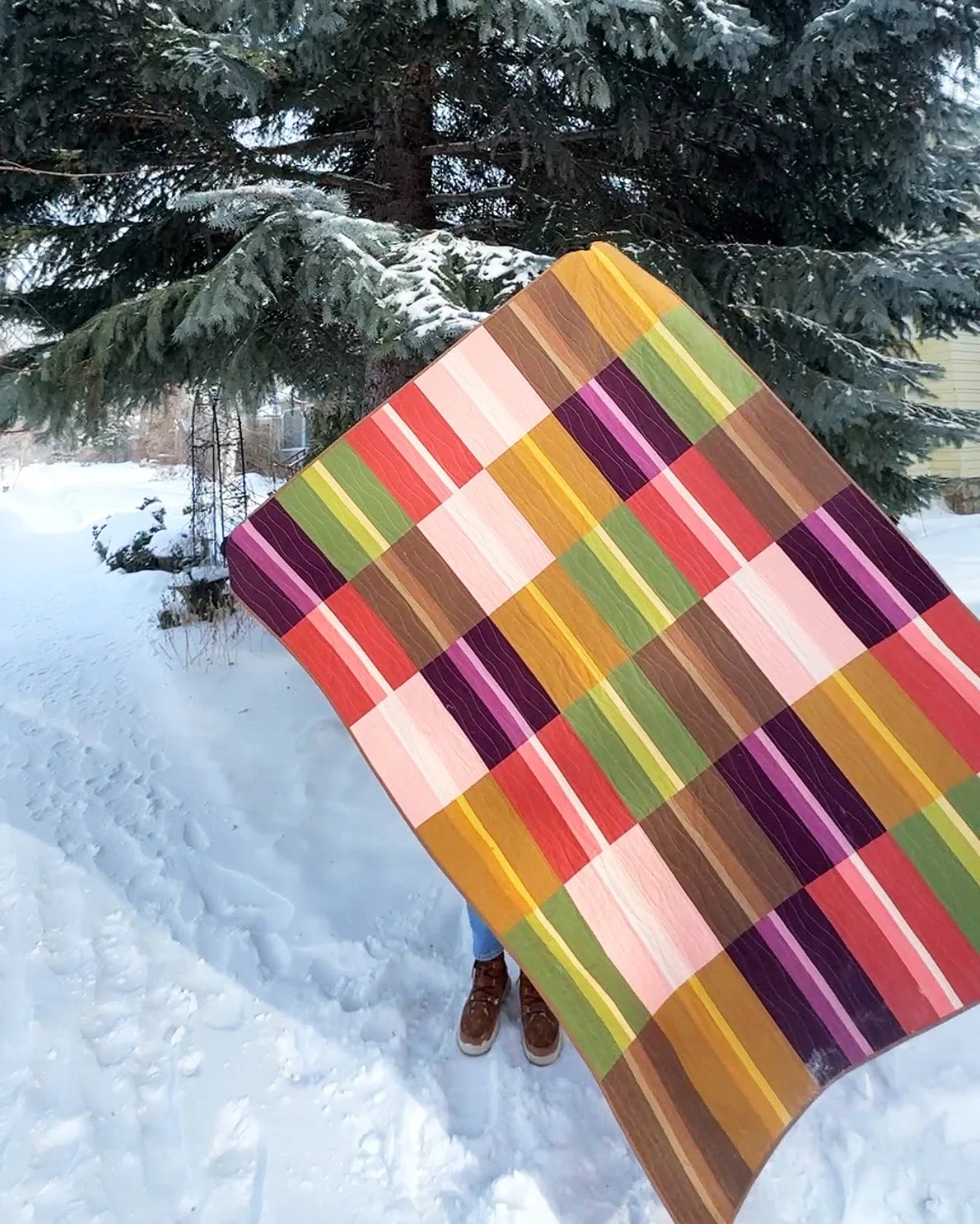 Echo Lake Paper Pattern - The Blanket Statement Quilt Co. - Simplifi Fabric