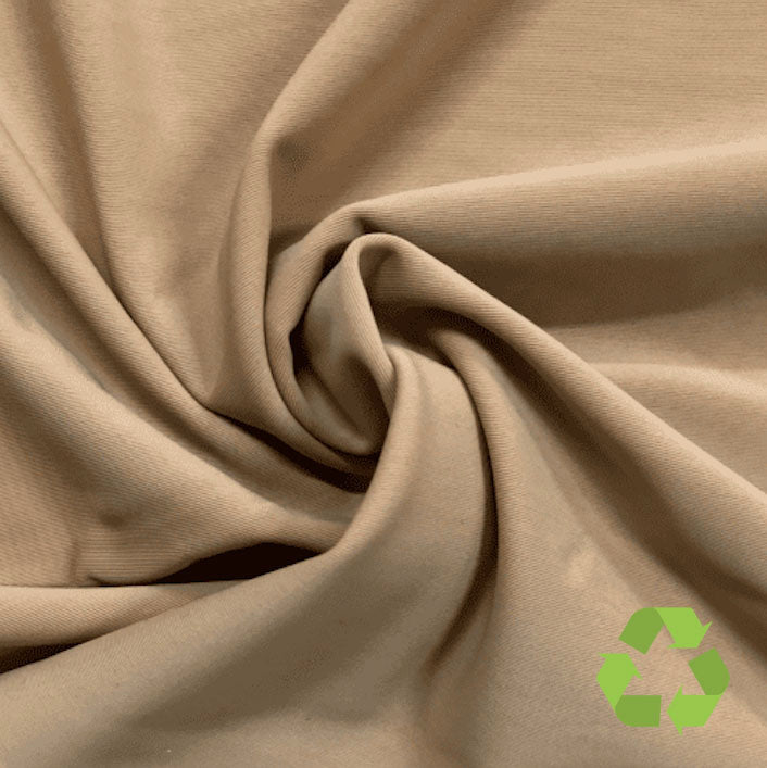 EcoFit 13 Recycled Nylon Spandex Swimwear/Intimate Lining - Tan - Simplifi Fabric