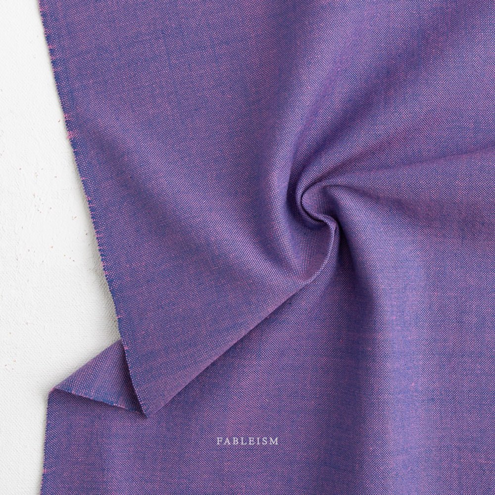 Electric - Watercolor Wovens - Fableism Supply Co. - Simplifi Fabric