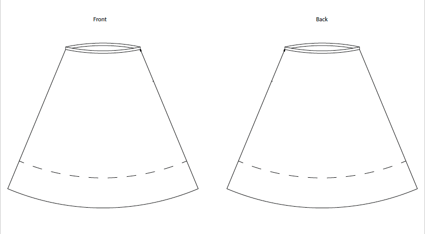 Essential Edit Skirt Sewing Pattern - Size Me - Simplifi Fabric