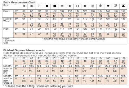 Essential Edit Top Sewing Pattern - Size Me - Simplifi Fabric