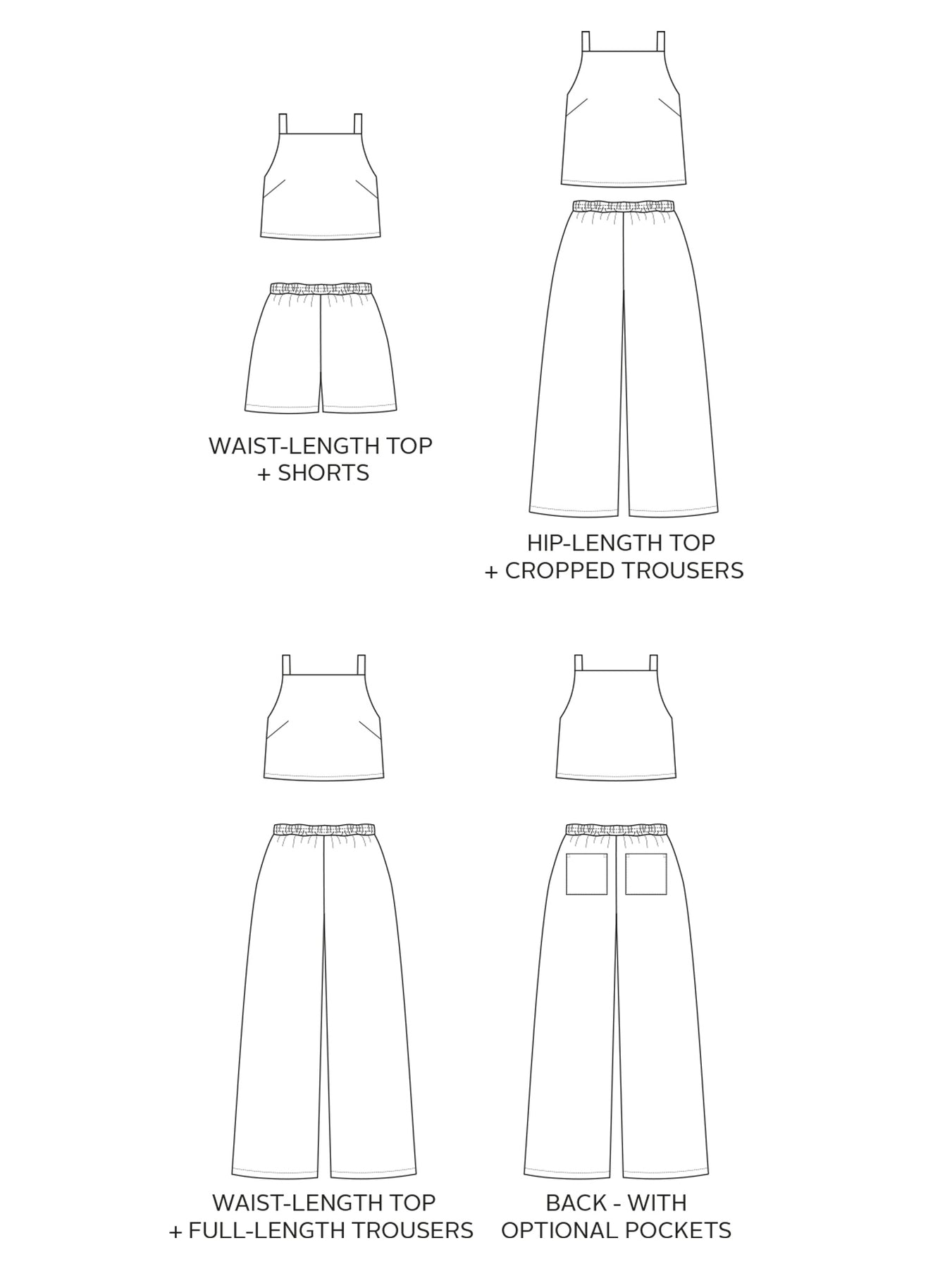 Esti Co - Ord Set Pattern - Tilly And The Buttons - Simplifi Fabric