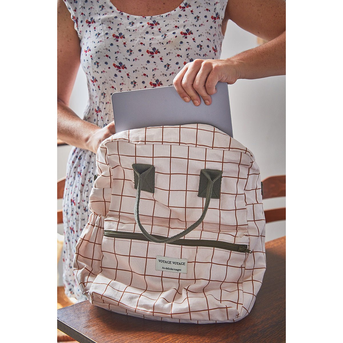 EUGÈNE - Backpack and Shoulder Bag - Paper Sewing Pattern - Ikatee - Simplifi Fabric