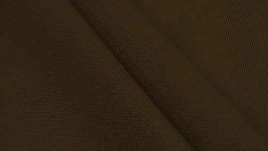 European Washed Cotton Canvas - Oeko - Tex® - 58 Brown - Simplifi Fabric