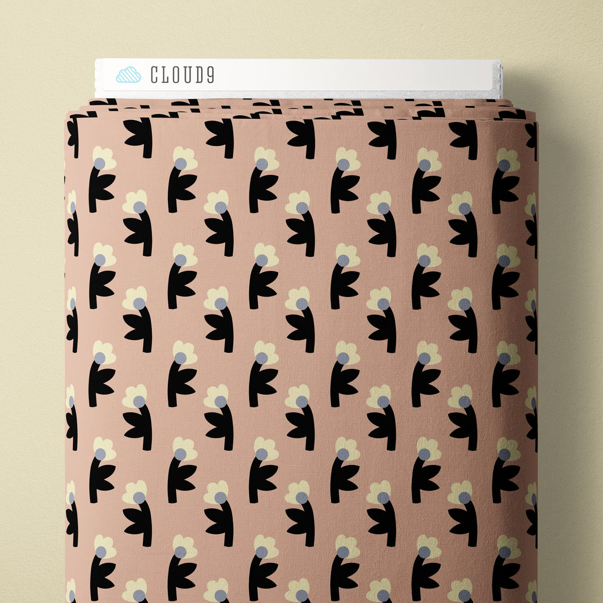 Evening Bloom - Dusty Rose - Firefly Moon - Leah Duncan - Cloud 9 Fabrics - Poplin - Simplifi Fabric