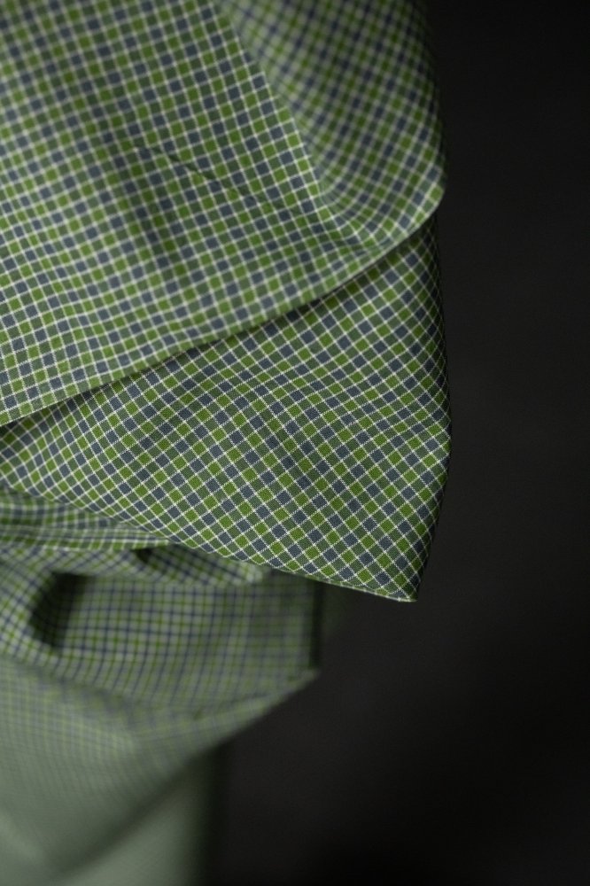 Evergreen Check Handwoven Indian Cotton - Merchant & Mills - Simplifi Fabric