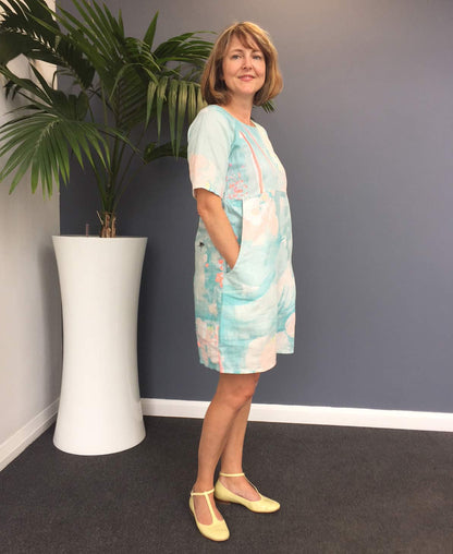 Everyday Chic Dress - Paper Sewing Pattern - Sew Different - Simplifi Fabric