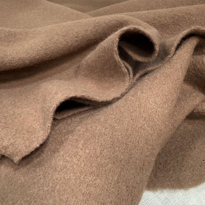 Italian Boiled Wool - Fawn