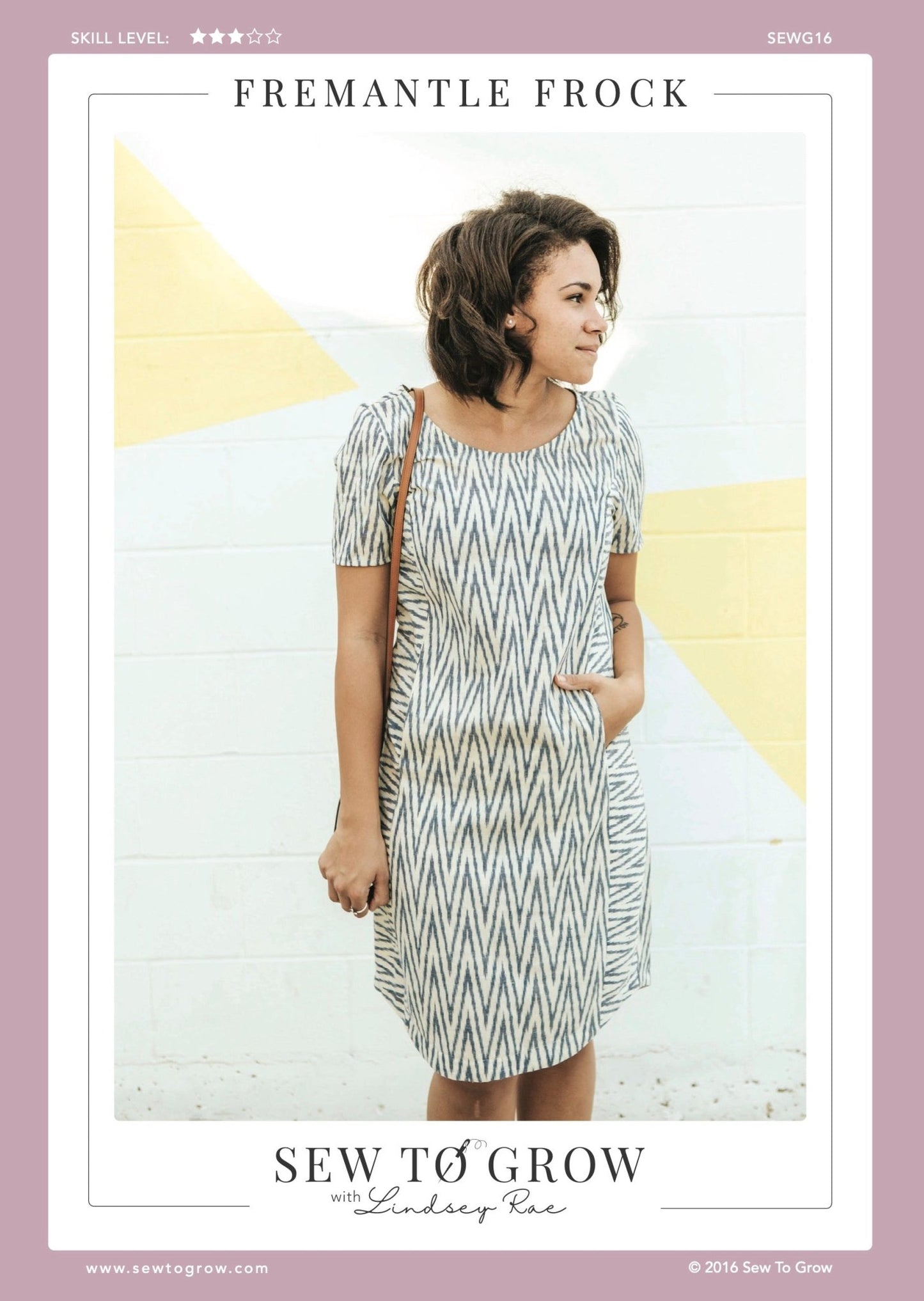 Fermantle Frock - Paper Pattern - Sew to Grow - Simplifi Fabric