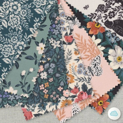 Fern - Flora - Cassidy Demkov - Organic Cotton - Cloud 9 Fabrics - Simplifi Fabric