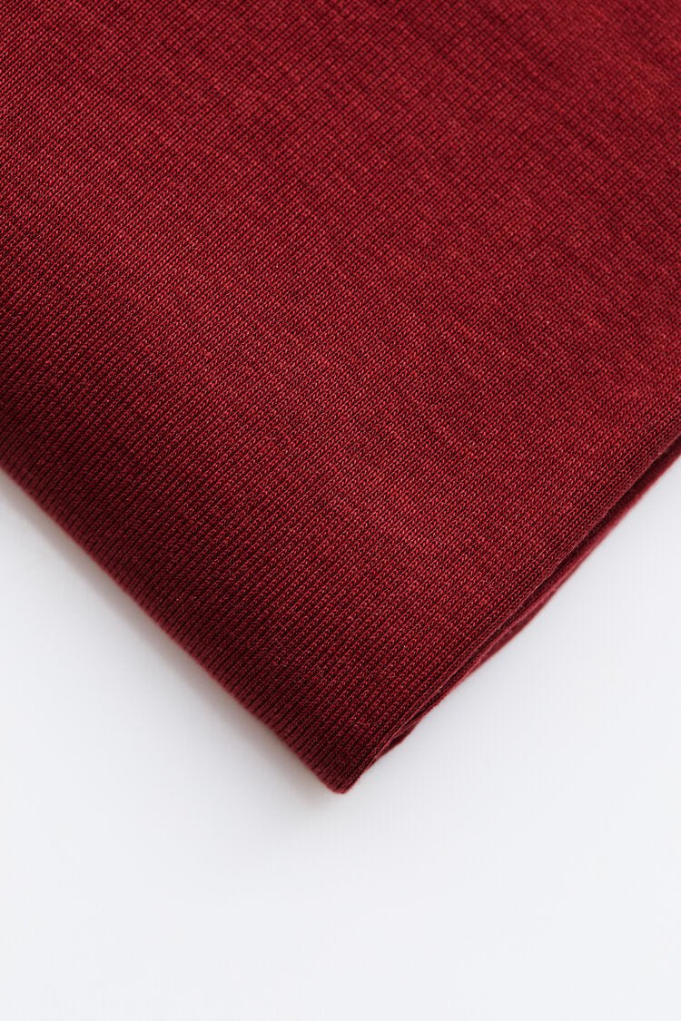 Fine 2x1 Rib Jersey TENCEL™ Lyocell Organic Cotton - OEKO - TEX® - MeetMILK - Berry - Simplifi Fabric