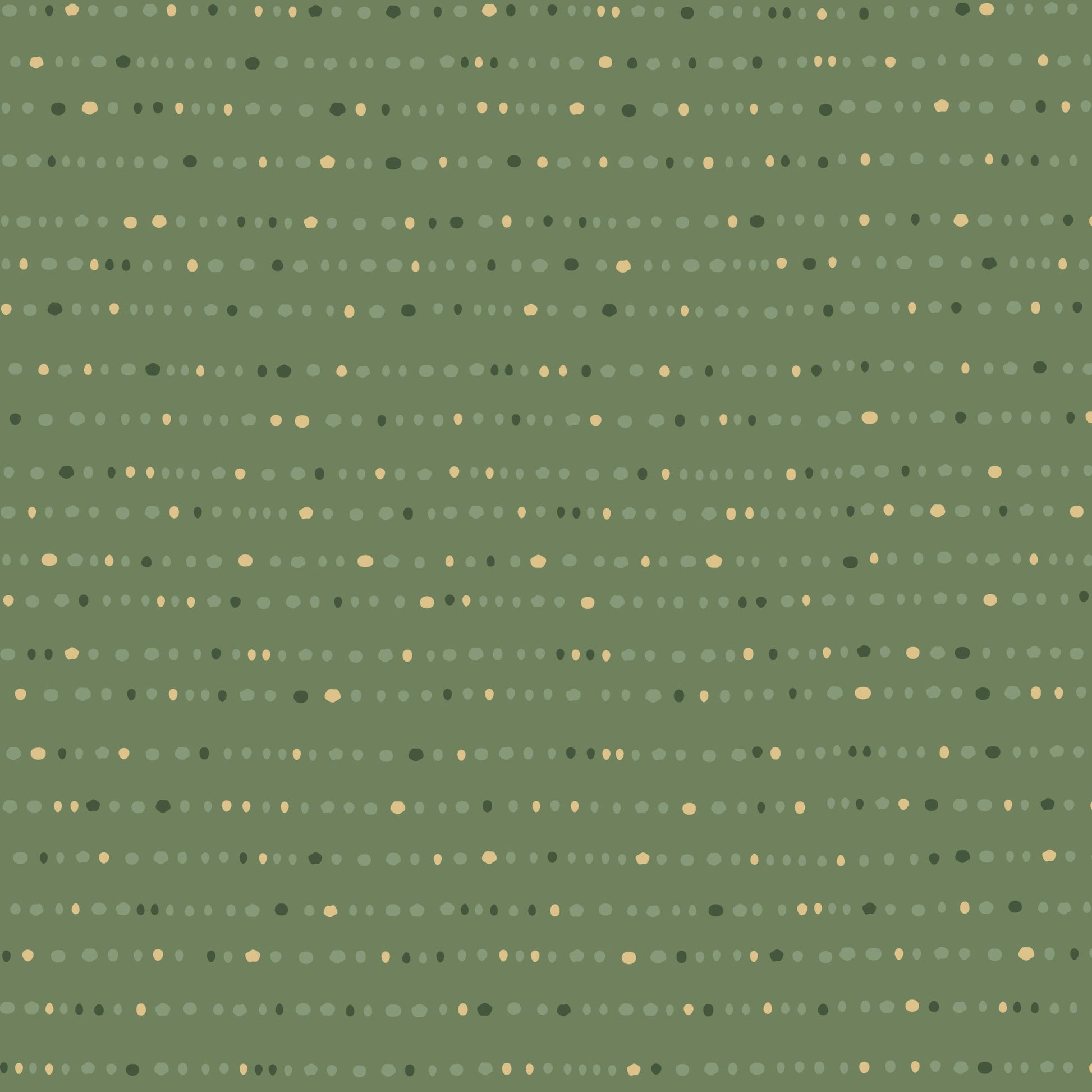 Fireflies - Green - Naturally Wild - Ann Gardner - Cloud 9 Fabrics - Poplin - Simplifi Fabric