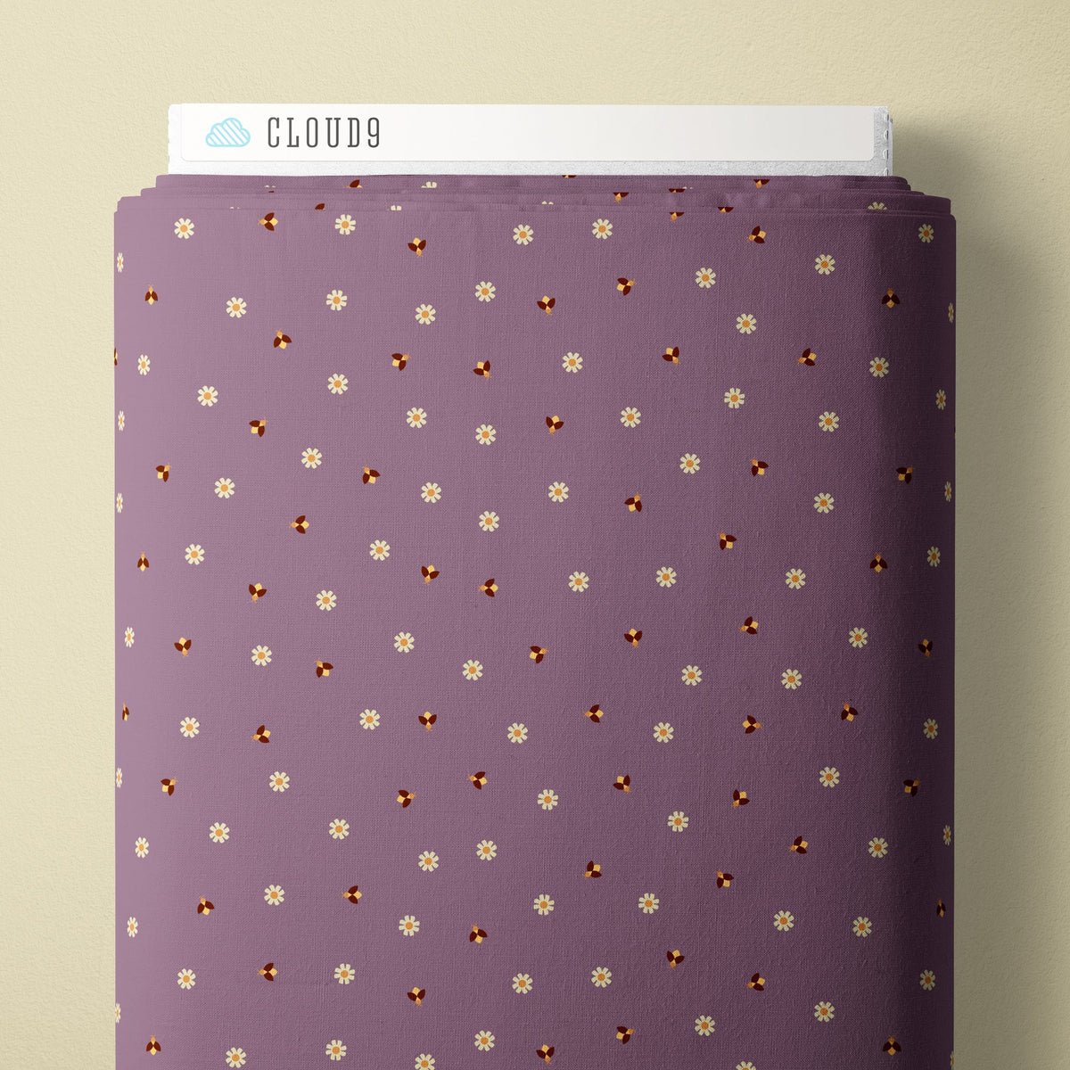 Firefly Twilight - Grape - Firefly Moon - Leah Duncan - Cloud 9 Fabrics - Poplin - Simplifi Fabric