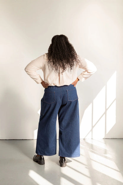Flaneur Pants Pattern - Friday Pattern Company - Simplifi Fabric