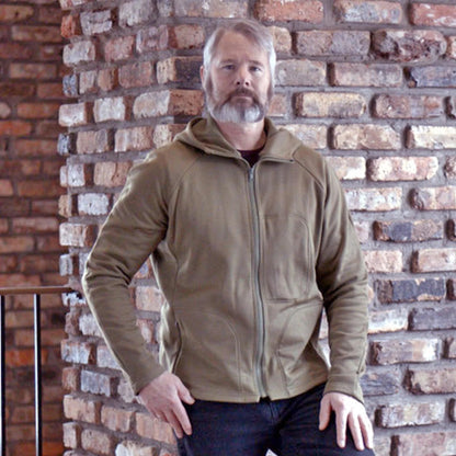 Fleece Jacket Mens Paper Pattern - Wardrobe by Me - Simplifi Fabric