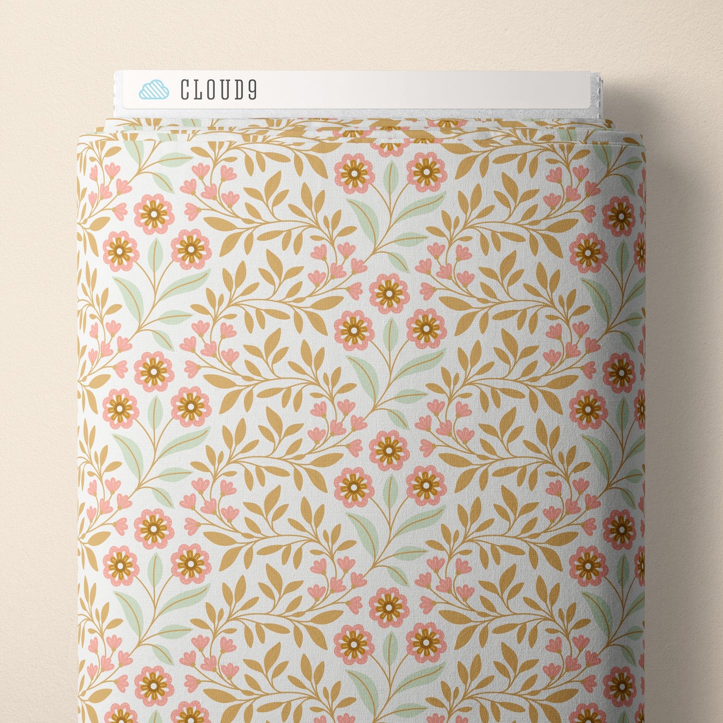 Flora - Vintage Charm - Dots & Glory - Cloud 9 Fabrics - Poplin - Simplifi Fabric