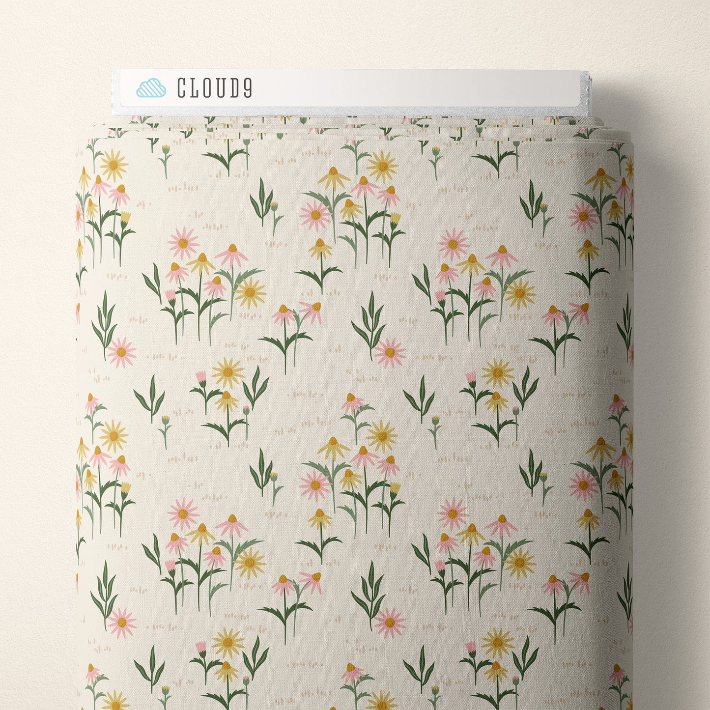 Floral Field - Naturally Wild - Ann Gardner - Cloud 9 Fabrics - Poplin - Simplifi Fabric