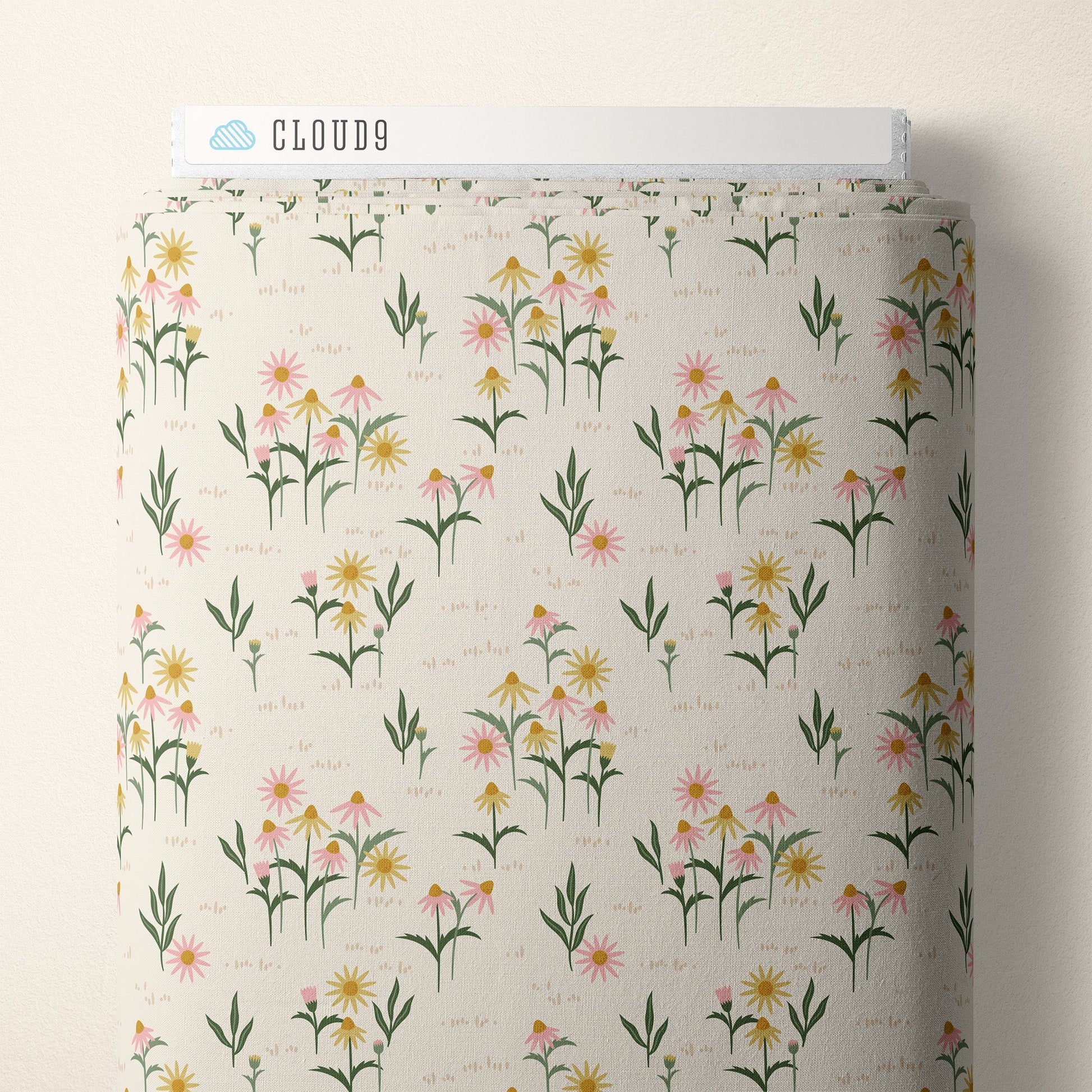 Floral Field - Naturally Wild - Ann Gardner - Cloud 9 Fabrics - Poplin - Simplifi Fabric