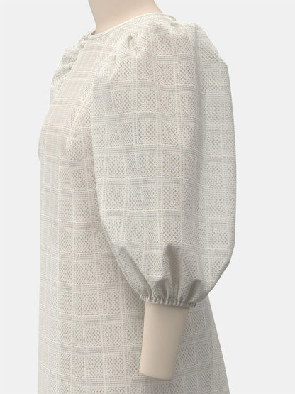 Flutter Sleeve Dress Pattern - The Assembly Line - Simplifi Fabric