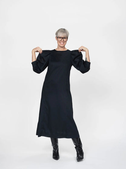 Flutter Sleeve Dress Pattern - The Assembly Line - Simplifi Fabric