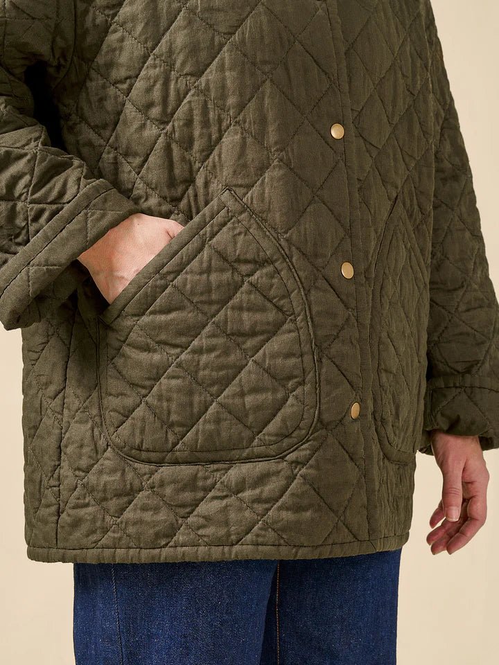 Fowler Barn Coat + Quilted Jacket Pattern - Closet Core Patterns - Simplifi Fabric