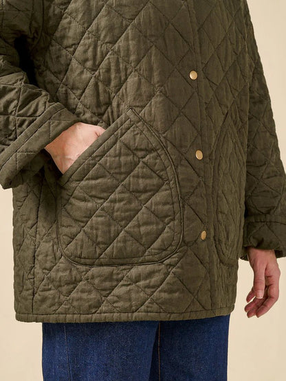 Fowler Barn Coat + Quilted Jacket Pattern - Closet Core Patterns - Simplifi Fabric