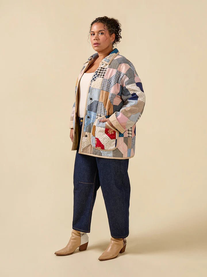 Fowler Barn Coat + Quilted Jacket Pattern - Closet Core Patterns - Simplifi Fabric