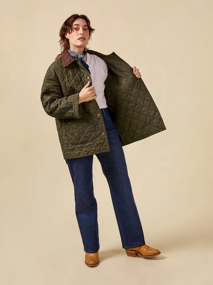 Fowler Barn Coat + Quilted Jacket Pattern - Closet Core Patterns - Simplifi Fabric