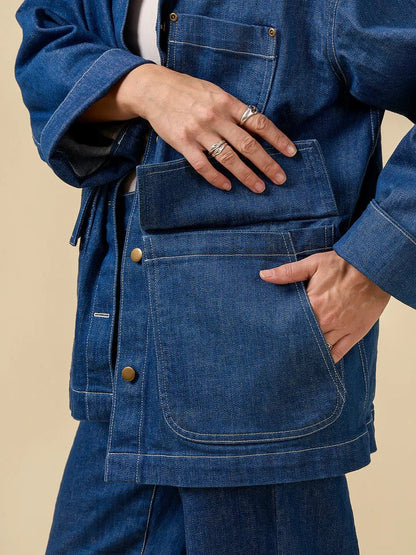 Fowler Barn Coat + Quilted Jacket Pattern - Closet Core Patterns - Simplifi Fabric