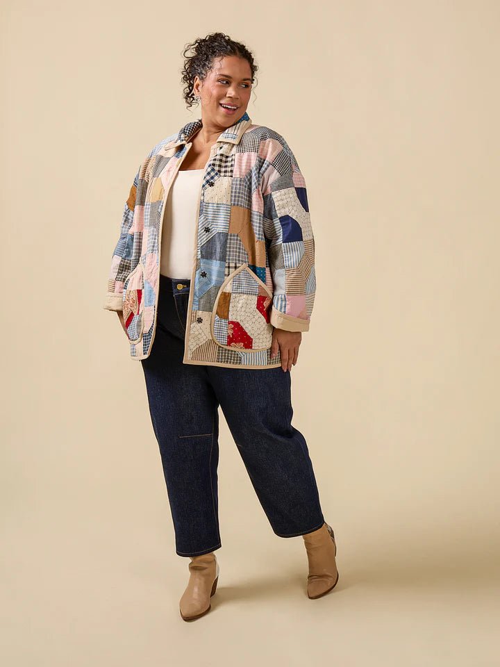 Fowler Barn Coat + Quilted Jacket Pattern - Closet Core Patterns - Simplifi Fabric