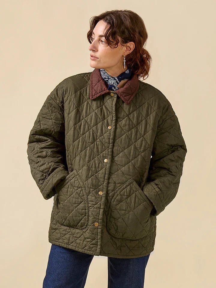 Fowler Barn Coat + Quilted Jacket Pattern - Closet Core Patterns - Simplifi Fabric