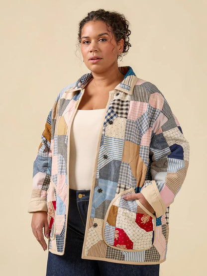 Fowler Barn Coat + Quilted Jacket Pattern - Closet Core Patterns - Simplifi Fabric