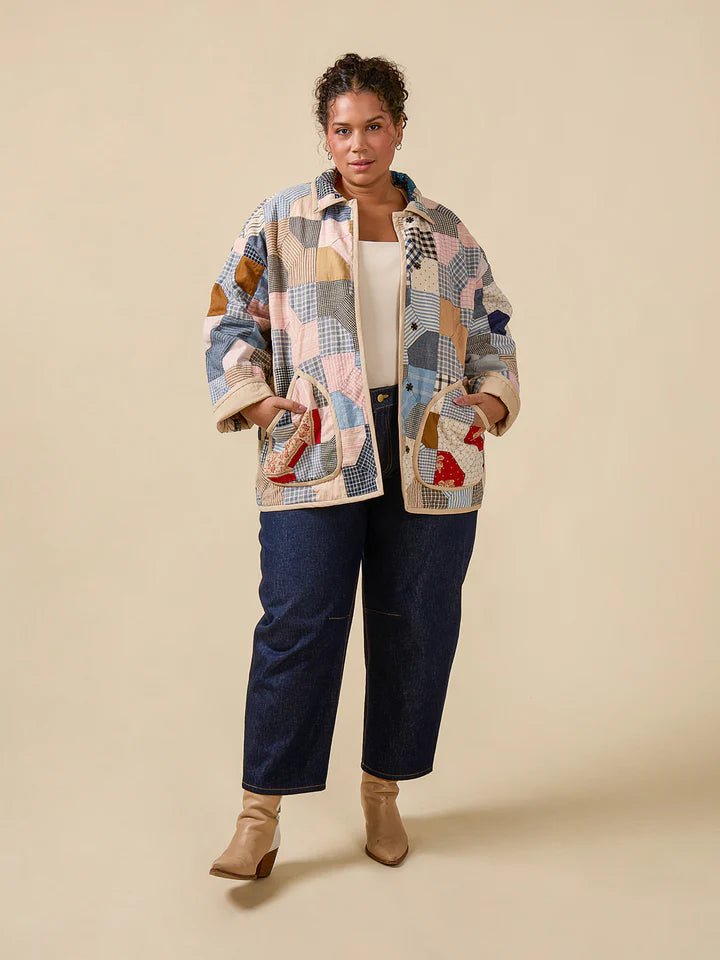 Fowler Barn Coat + Quilted Jacket Pattern - Closet Core Patterns - Simplifi Fabric