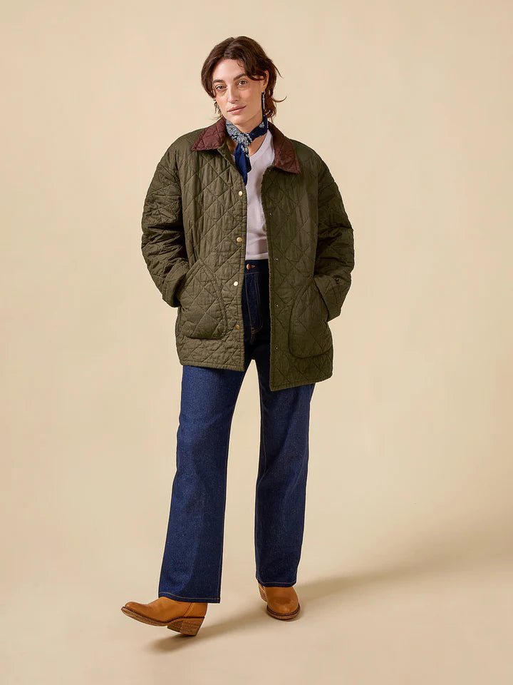 Fowler Barn Coat + Quilted Jacket Pattern - Closet Core Patterns - Simplifi Fabric