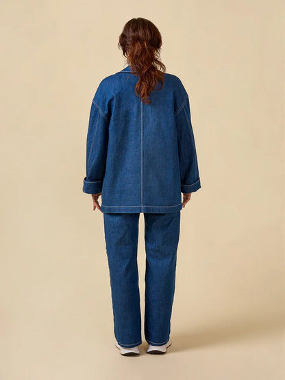 Fowler Barn Coat + Quilted Jacket Pattern - Closet Core Patterns - Simplifi Fabric