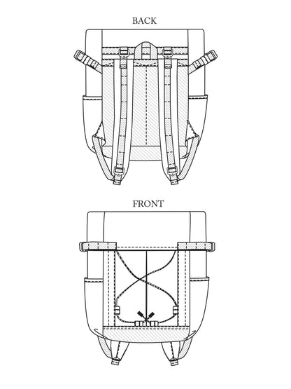 Francli Day Pack Pattern - Merchant & Mills - Simplifi Fabric