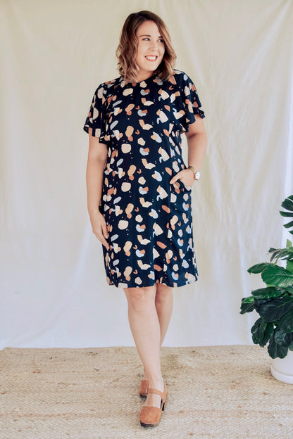 Frankie Shift Dress and Top - Paper Pattern - Sew to Grow - Simplifi Fabric