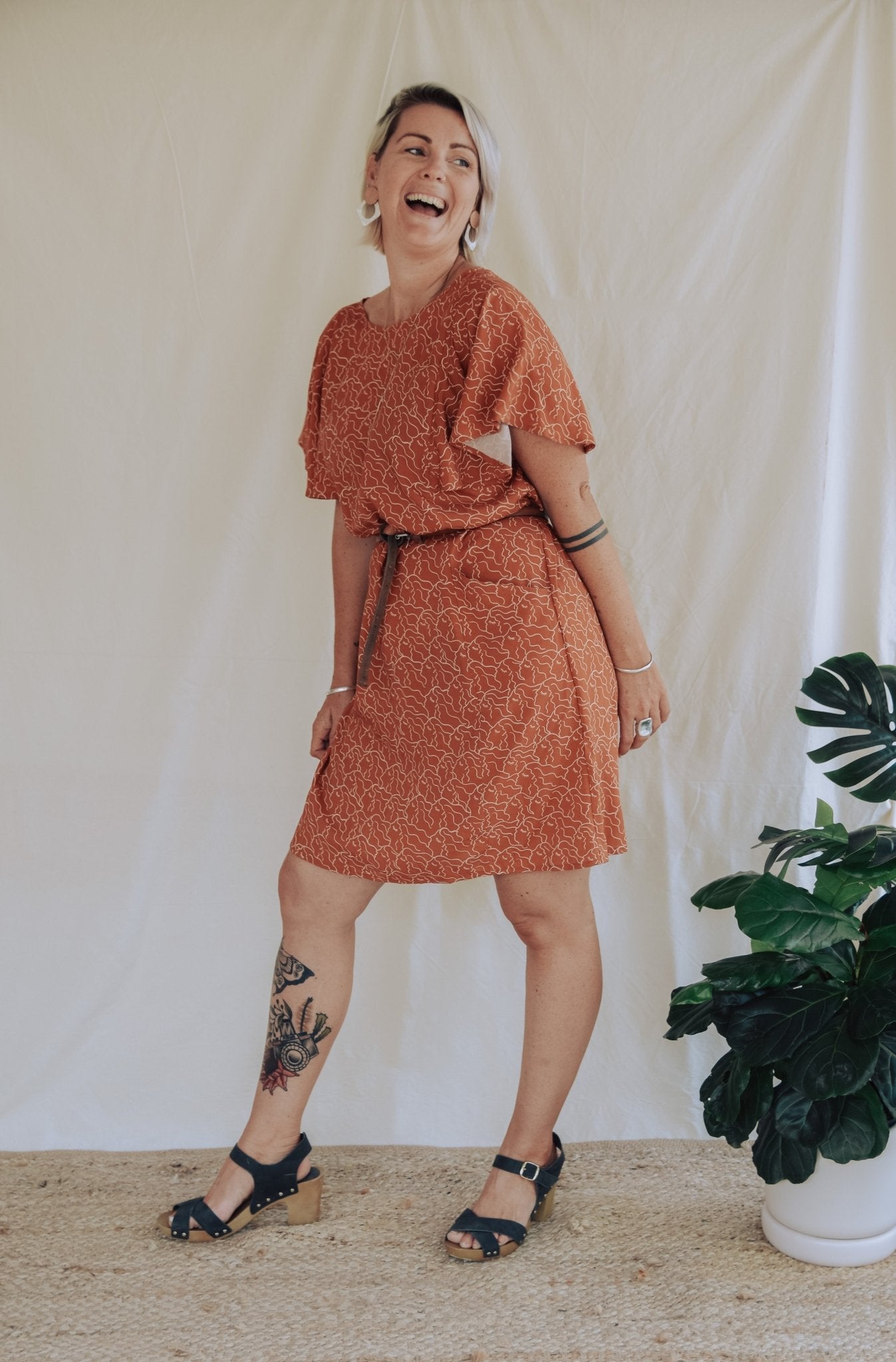 Frankie Shift Dress and Top - Paper Pattern - Sew to Grow - Simplifi Fabric