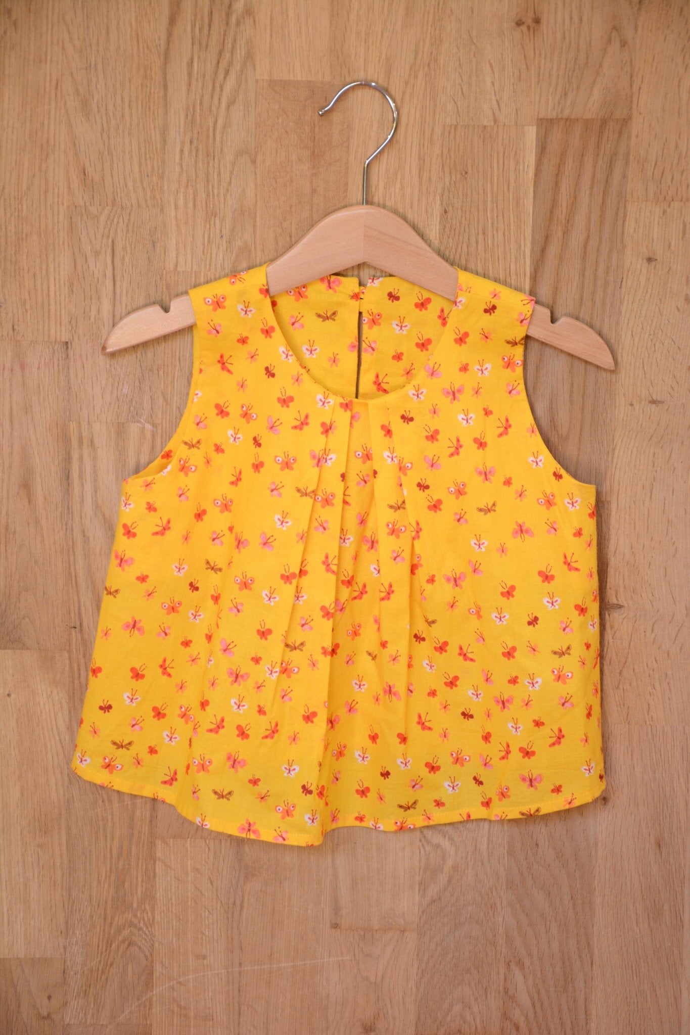 Frida Dress & Swing Top - Kids Paper Sewing Pattern - Two Stitches Patterns - Simplifi Fabric