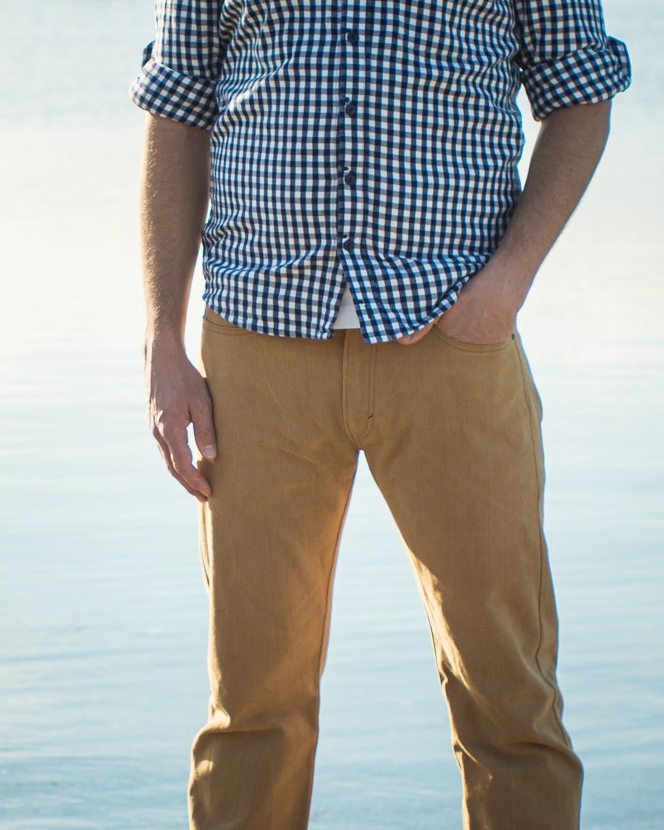 Fulford Jeans Mens PDF Sewing Pattern - Thread Theory - Simplifi Fabric