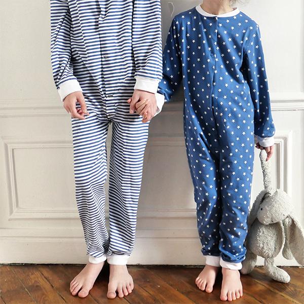 Gaby PJ Jumpsuit Sewing Pattern - Kids 3/12Y - Ikatee - Simplifi Fabric