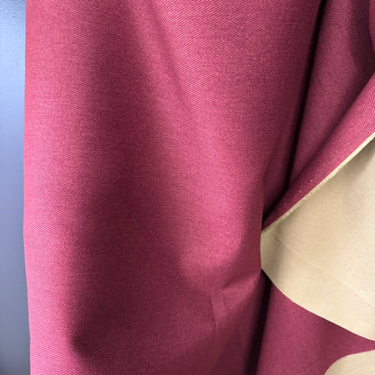 Washed Denim - Japanese Import - Garnet