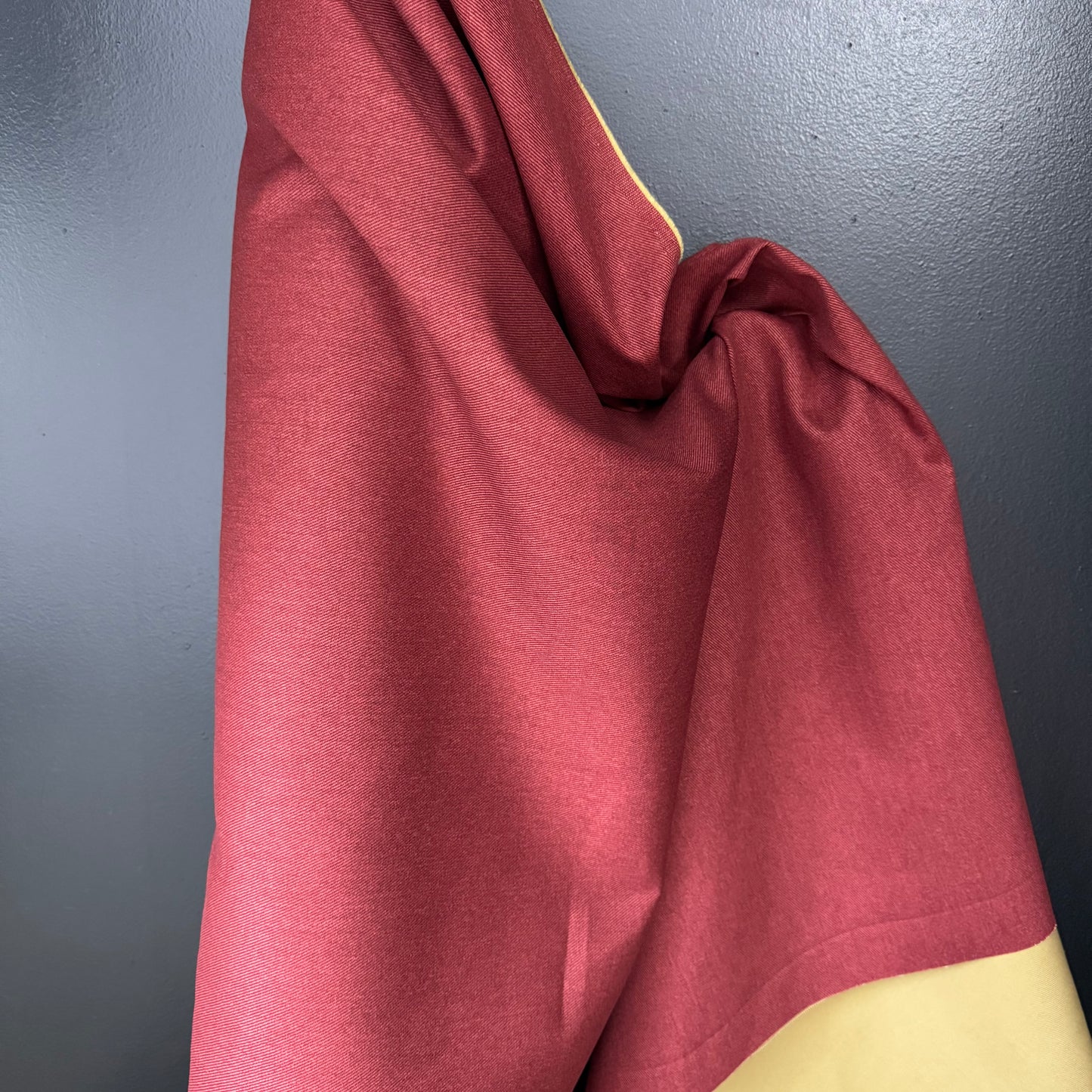 Washed Denim - Japanese Import - Garnet