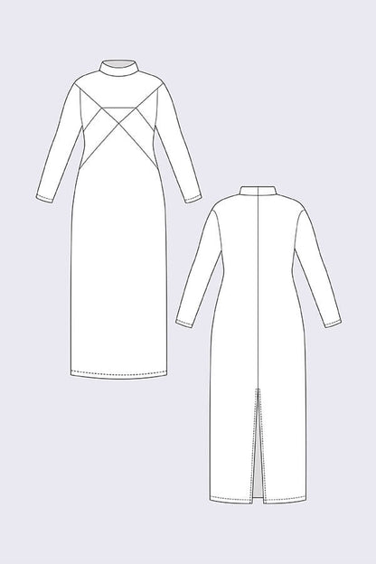 Gemma Sweater + Maxi Dress - Named Clothing - Sewing Pattern - Simplifi Fabric