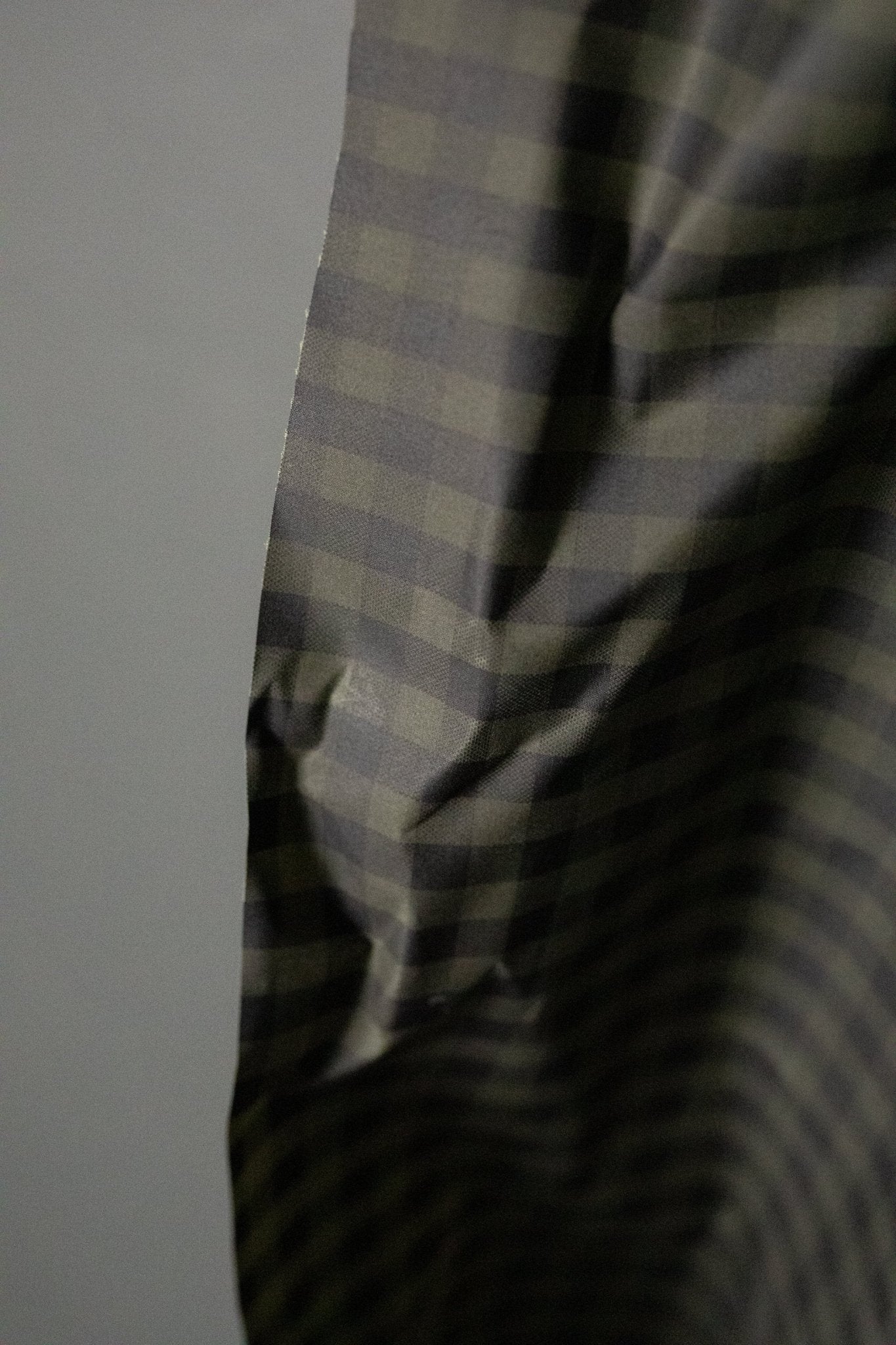 Gingham British Organic Cotton Traditional Oilskin - Scottish Green - Merchant & Mills - Simplifi Fabric