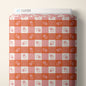 Gingham - Pink/Orange - Happy Homestead - Samantha Johnson - Cloud 9 Fabrics - Poplin - Simplifi Fabric