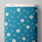 GNM Mouse - Blue - Goodnight Moon - Margaret Wise Brown - Cloud 9 Fabrics - Poplin - Simplifi Fabric