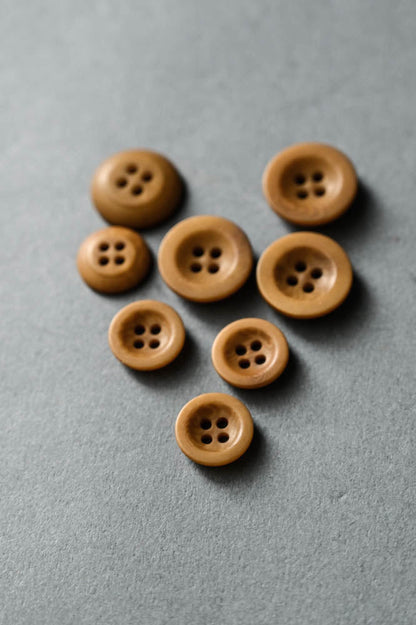 Gold - Corozo Button - Merchant & Mills - 14mm, 18mm, 20mm & 22mm - Simplifi Fabric