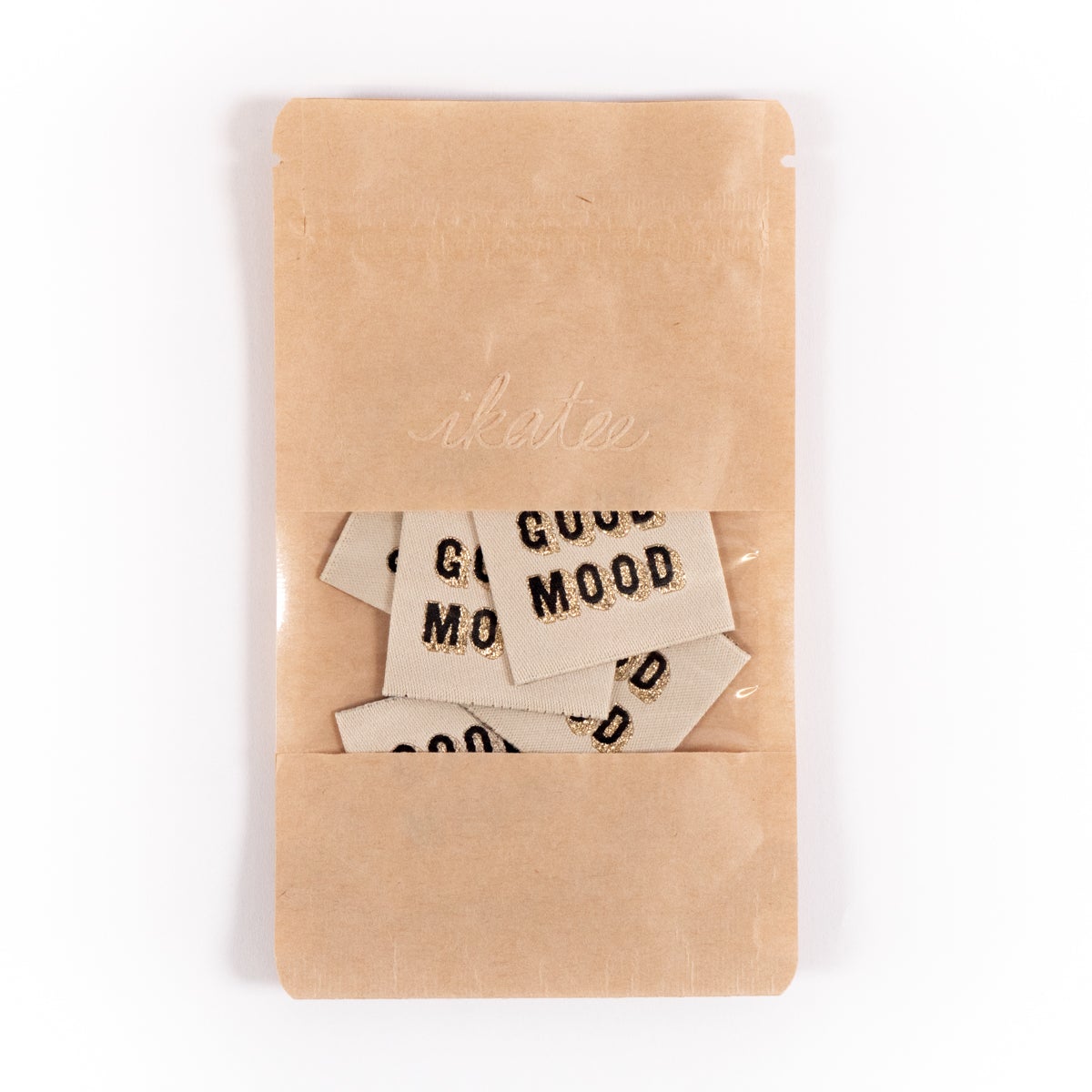 Good Mood Woven Label Pack - Ikatee - Simplifi Fabric