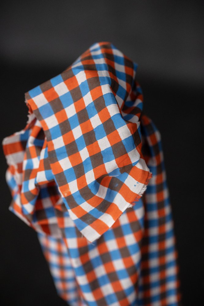 Grand Prix Indian Block Print Organic Cotton - Merchant & Mills - Simplifi Fabric